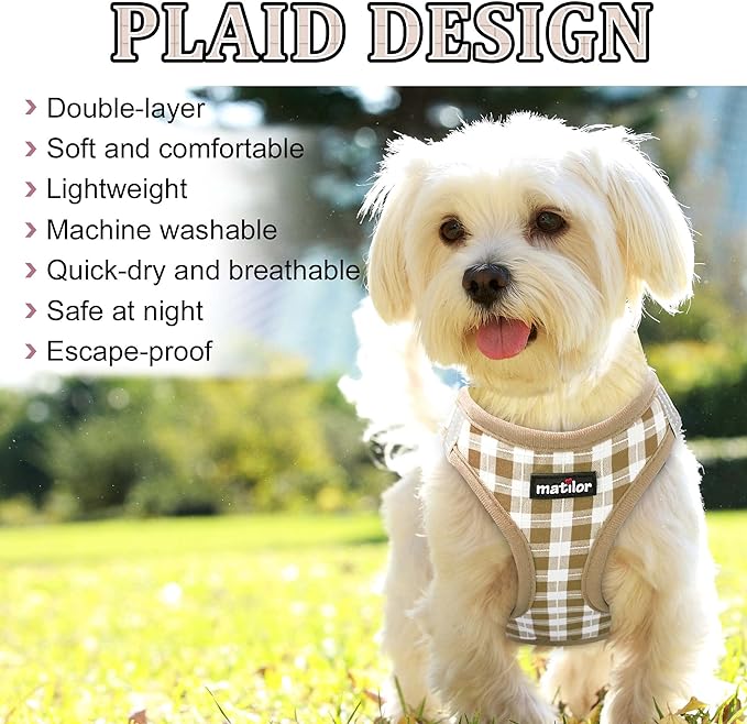 Dog Harness Step-in Breathable Puppy Cat Dog Vest