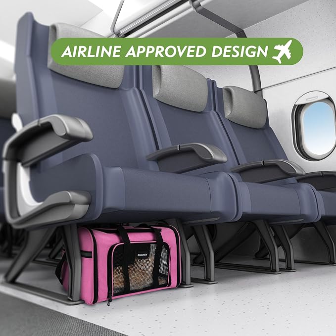 Soundy Large Cat Carrier Dog Carrier Pet Carrier Under 25 Lbs 2 Cats