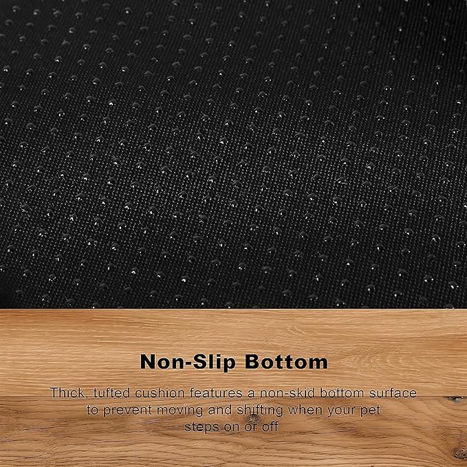 24 Inch Dog Crate Bed Crate Mats for Dog Cages Dog Bed for Small Dogs Crate Washable Dog Mats for Sleeping 25 lbs