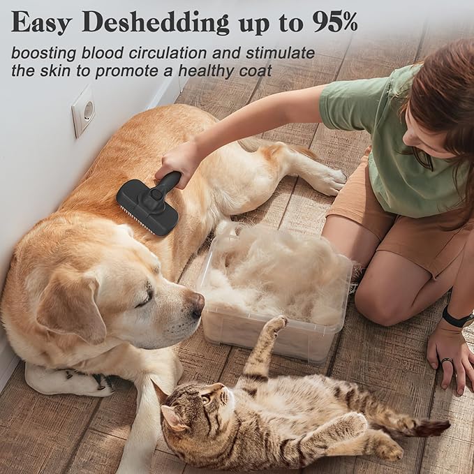 Swihauk Self Cleaning Slicker Brush for Dogs & Cats