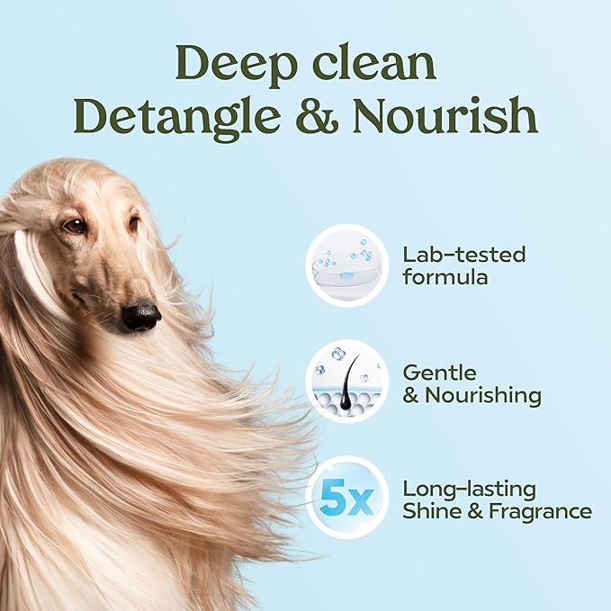 Pawfume Dog Shampoo and Conditioner – Hypoallergenic Dog