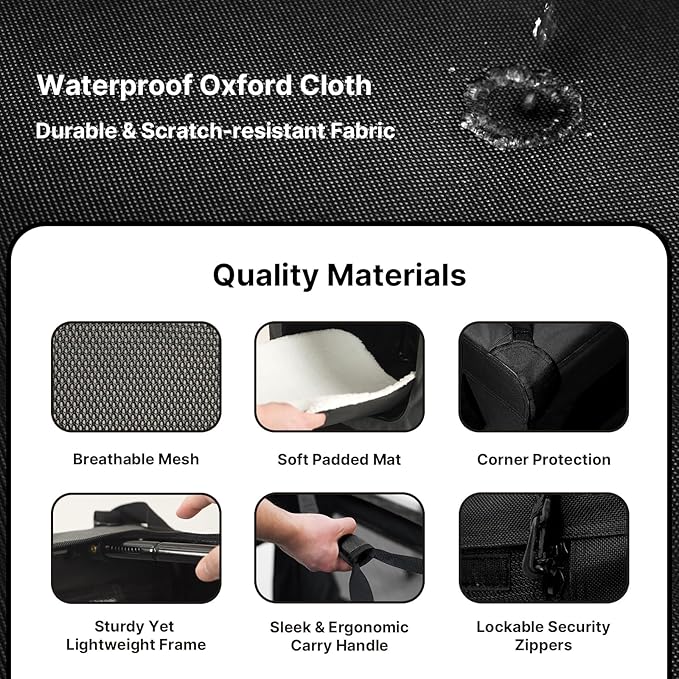 Soft Collapsible Dog Crate for Large Dogs 30 Inch 30x21x21 Inches