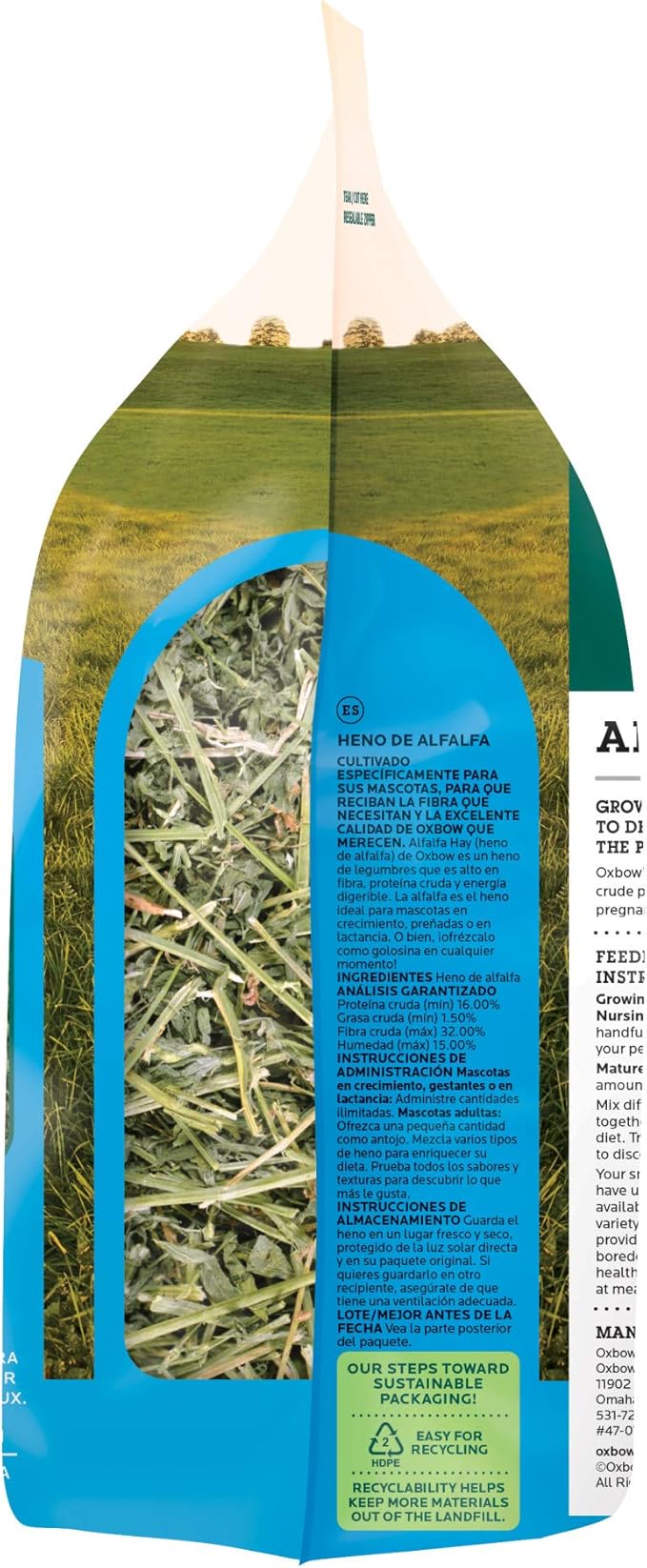 Oxbow Animal Health Alfalfa Hay 15 Ounce