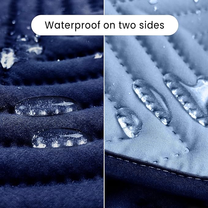 Double-Sided Waterproof Dog Blanket for Couch Cover 68x82 Inches