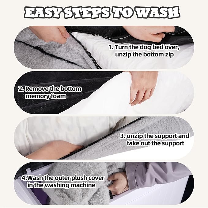 Elevon Human Dog Bed for Adults 71"x47"x12" Large