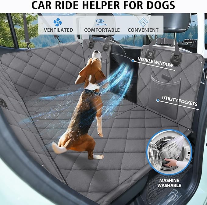 Back Seat Extender for Dogs 400lbs Capacity