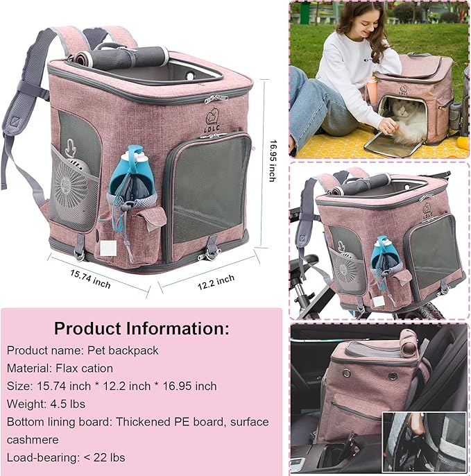 Cat Carrier Backpacks 22lb