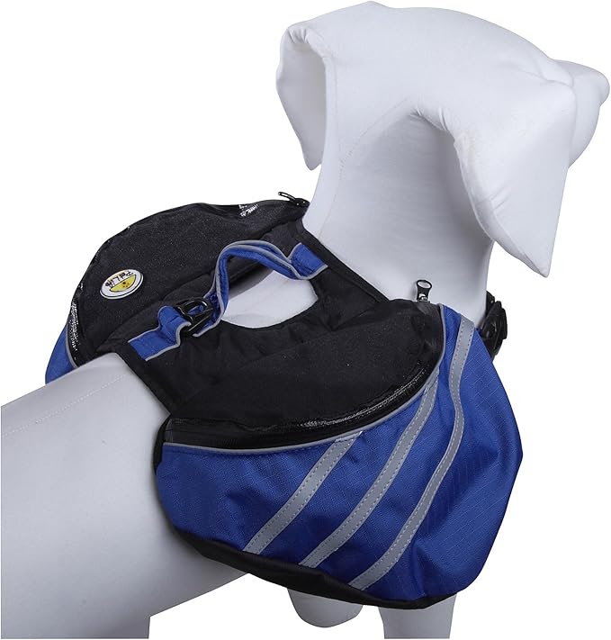 PET LIFE 'Everest' DUPONT Waterproof Reflective Travel Fashion Designer Outdoor Camping Pet Dog Backpack Carrier