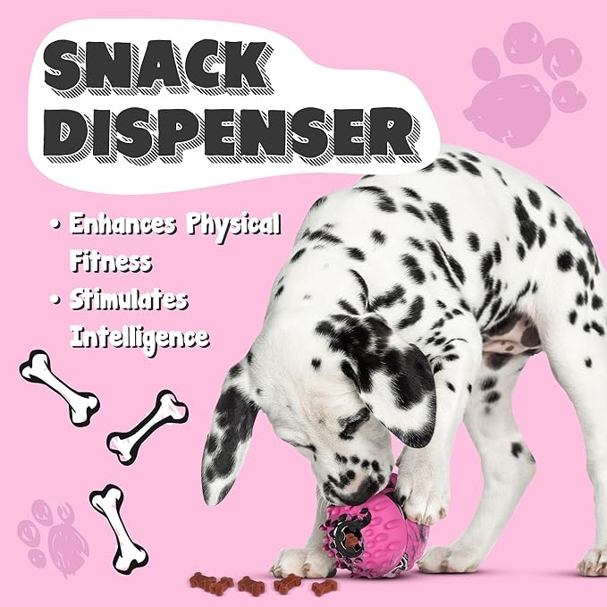 4-In-1 Interactive Frozen Dog Toy Treat