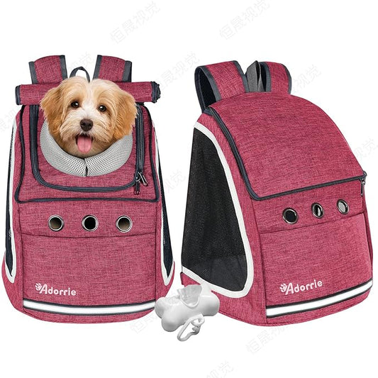Dog Cat Backpack Carrier for Small Dogs and Cats