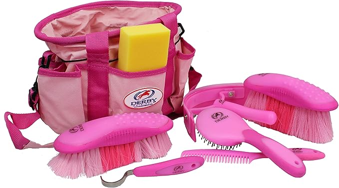 Derby Originals Premium Ringside 8 Item Horse Grooming Kits