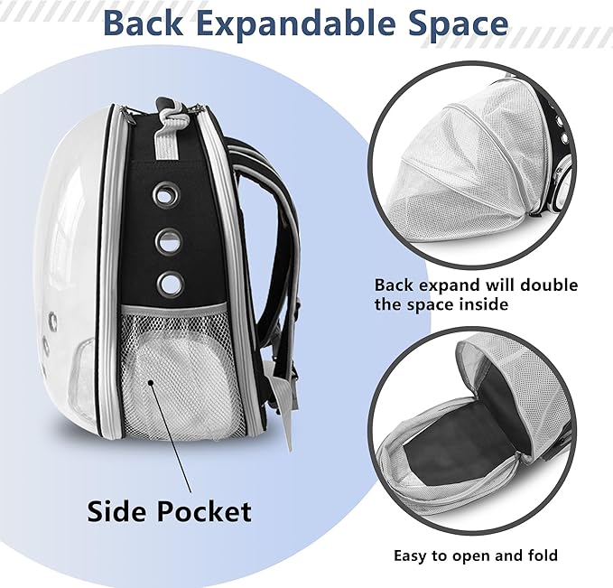 TOYSINTHEBOX Cat Backpack Carrier 13 Lbs