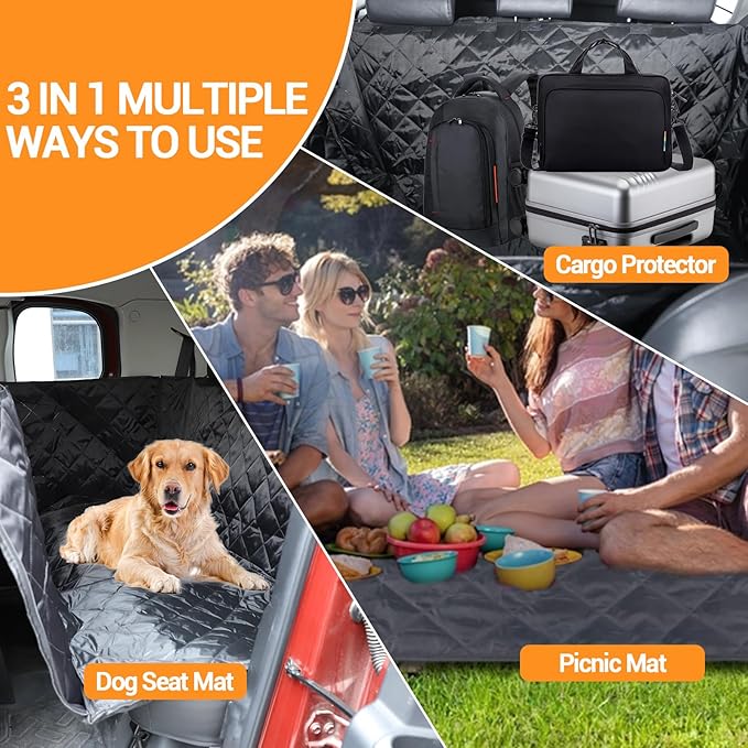 Dog Seat Cover Compatible with Toyota FJ Cruiser 2007-2021