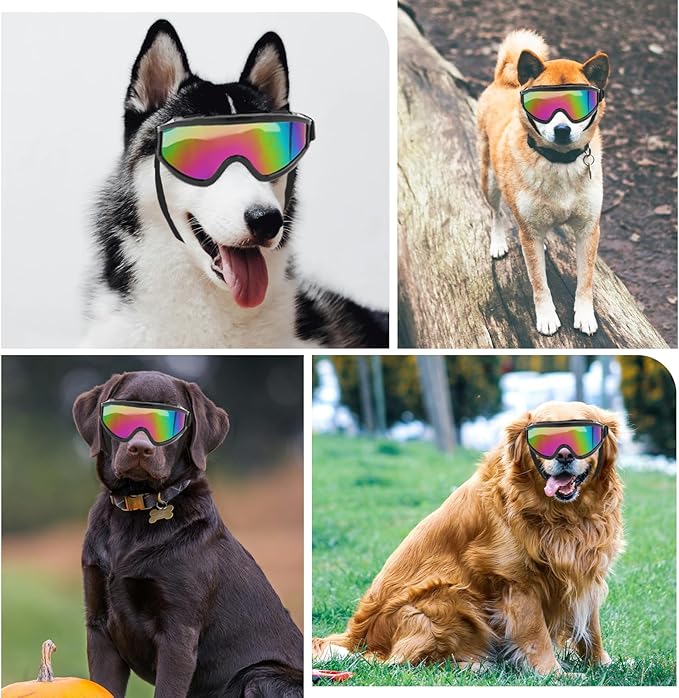 Dog Sunglasses Dog Goggles for Medium Large Breed Dogs