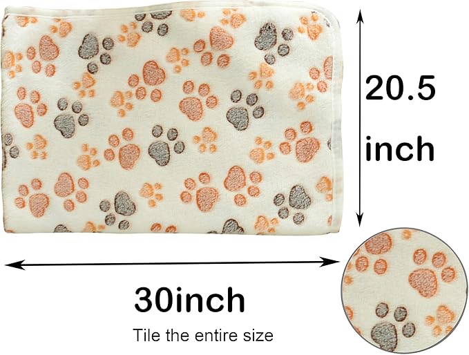 Coral Velvet Blanket Throw Blanket for Dog Cat
