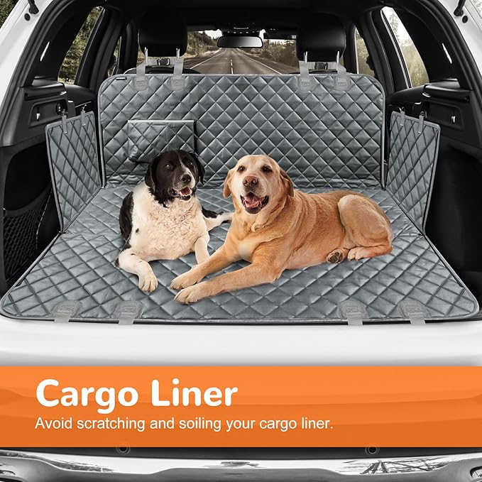 URPOWER Dog Seat Cover Car Seat Cover 100% Waterproof 600D Heavy