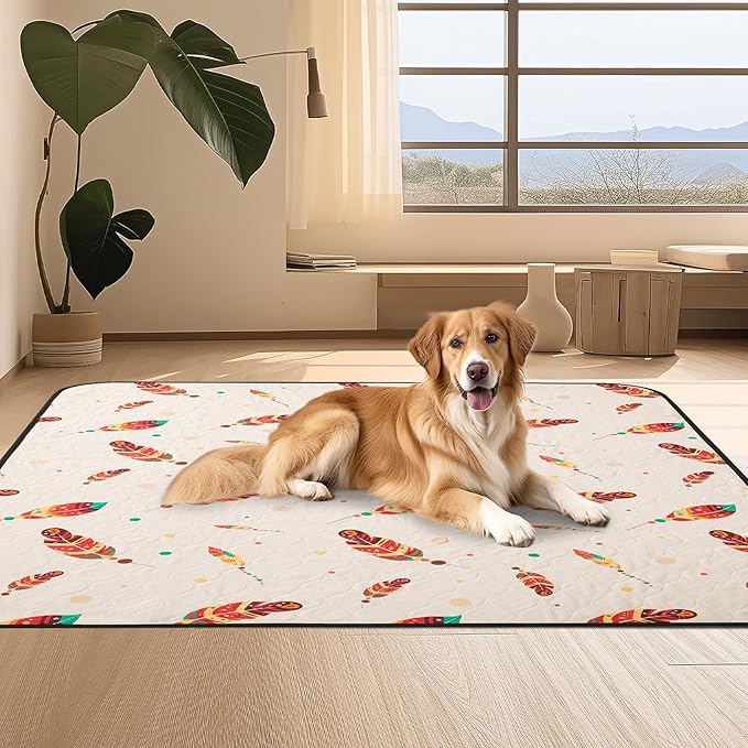 Dog Pee Pads Washable: 2 Pack Reusable Puppy Pads 31x36 Inch