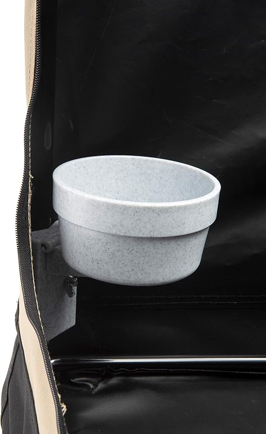 Lixit Quick Lock Removable Dog Kennel Bowls for Wire and Soft Sided Crates (20oz Soft Crate