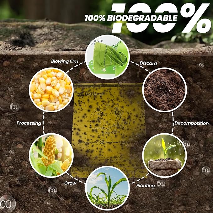 Poop Bags for Dogs-1050 Counts 70 Rolls 9x13 Inch, 100% Leak