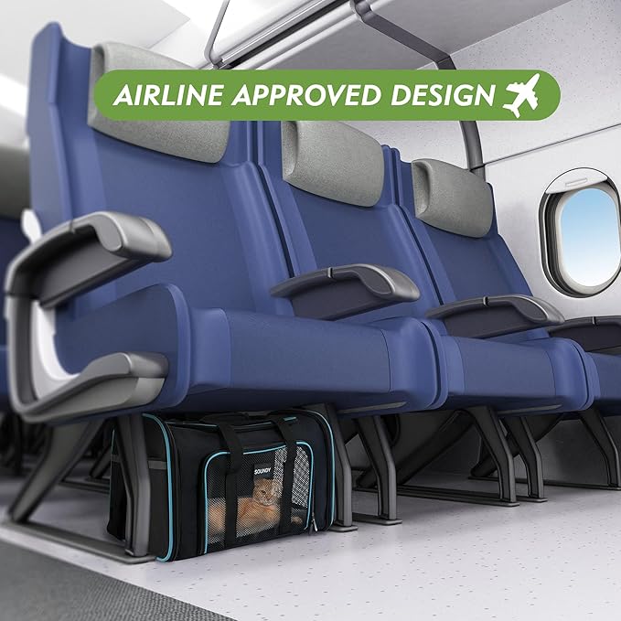 Soundy Large Cat Carrier Dog Carrier Pet Carrier Under 25 Lbs 2 Cats