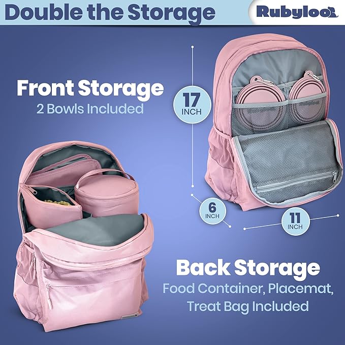 The Original Doggy Bag™ Backpack by Rubyloo 2 Travel