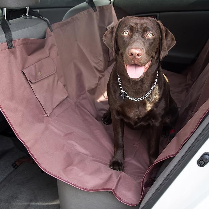 Hammock Style Waterproof Dog Car Seat Cover for Trucks (2pc)