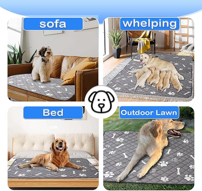 Washable Reusable Training Pads 36"x41" 2 Pack