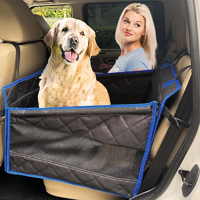 Back Seat Extender for Dogs 600D Heavy