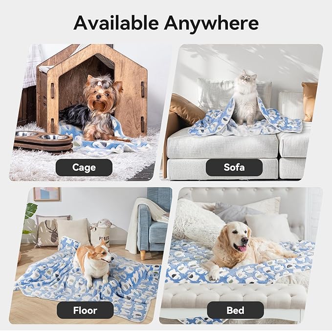 PJYuCien Blankets 1 Pack 3 60"x50" Pet
