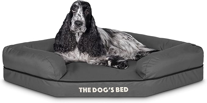 The Dog’s Bed Orthopedic Memory Foam Waterproof Corner Dog Bed