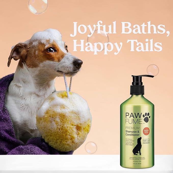 Pawfume Dog Shampoo and Conditioner – Hypoallergenic Dog