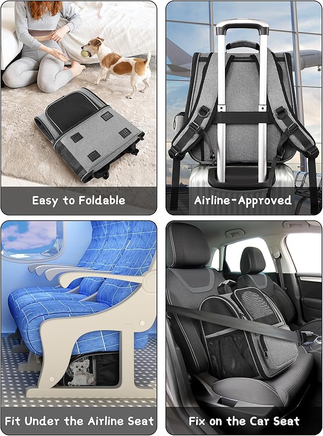 Expandable Cat Backpack Carrier