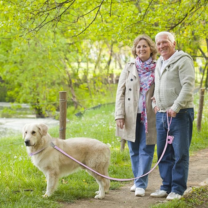 Waterproof Dog Leash Carabiner Leash for Dogs Soft 6ft*25mm*2.5mm Sweet