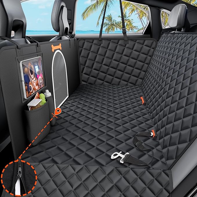 Dog Cars Seat Cover for Pets 100% Waterproof