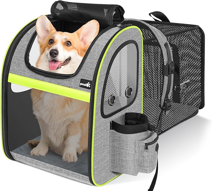 Pecute Pet Carrier Backpack 22 Lbs, 2 Small