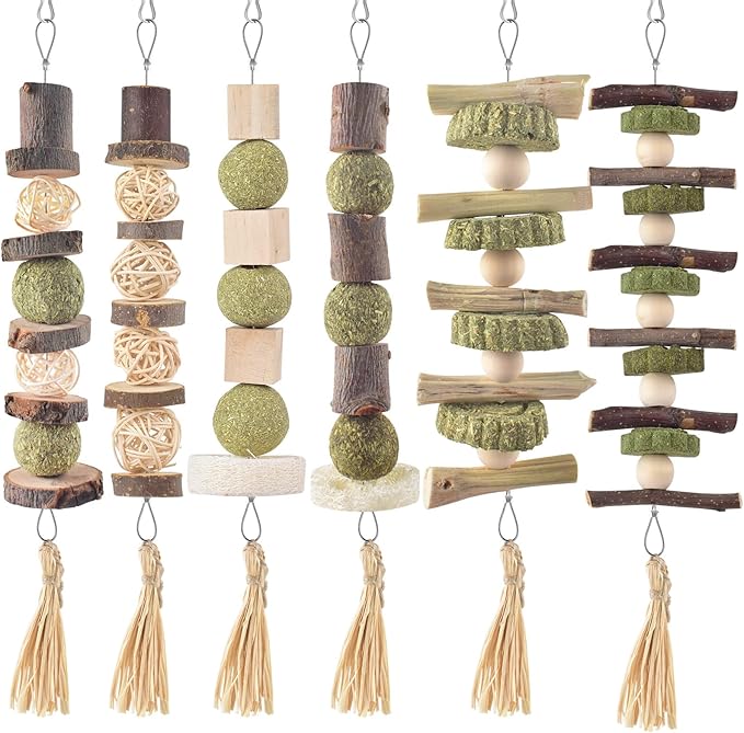 Bissap 6PCS Bunny Chew Toys