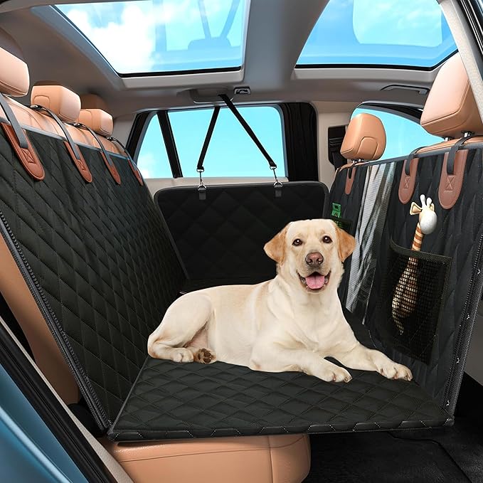 Dog Car Seat Cover 40%, Honeycomb 400lbs, 600D