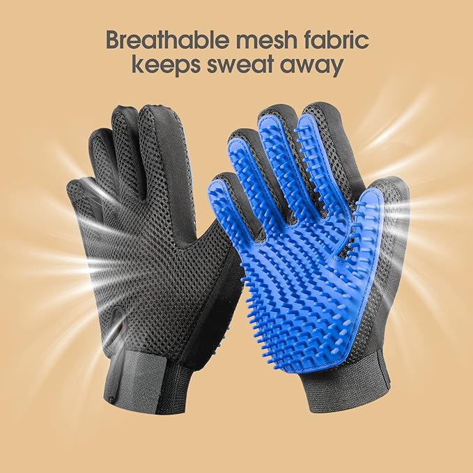 Upgrade Efficient Pet Hair Remover Gloves 1 Pair