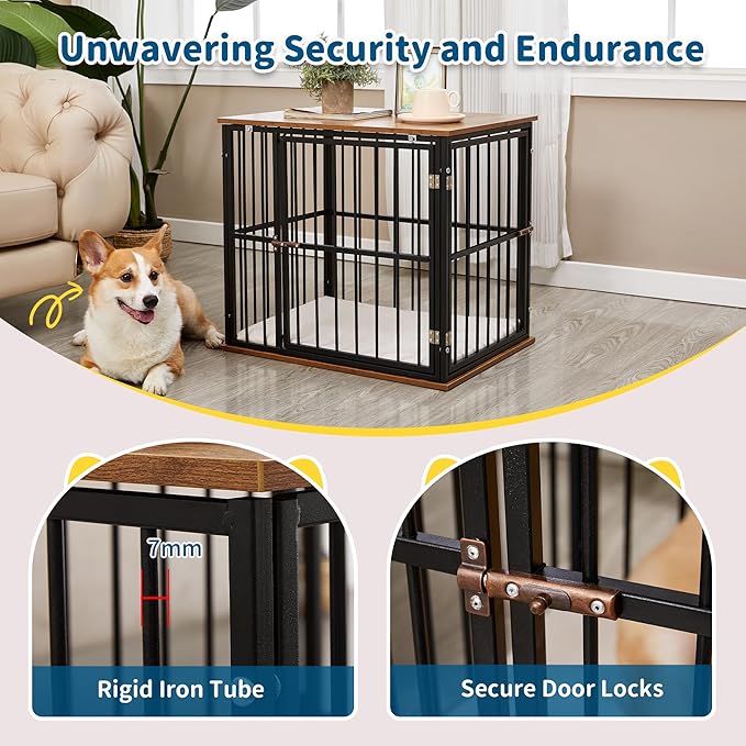 Made4Pets Dog Crate Furniture for Small Dogs 25"*18.5"*22.8"