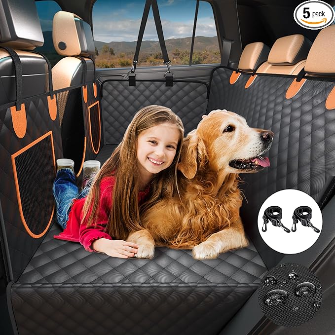 Dog Car Seat Cover for Back Seat