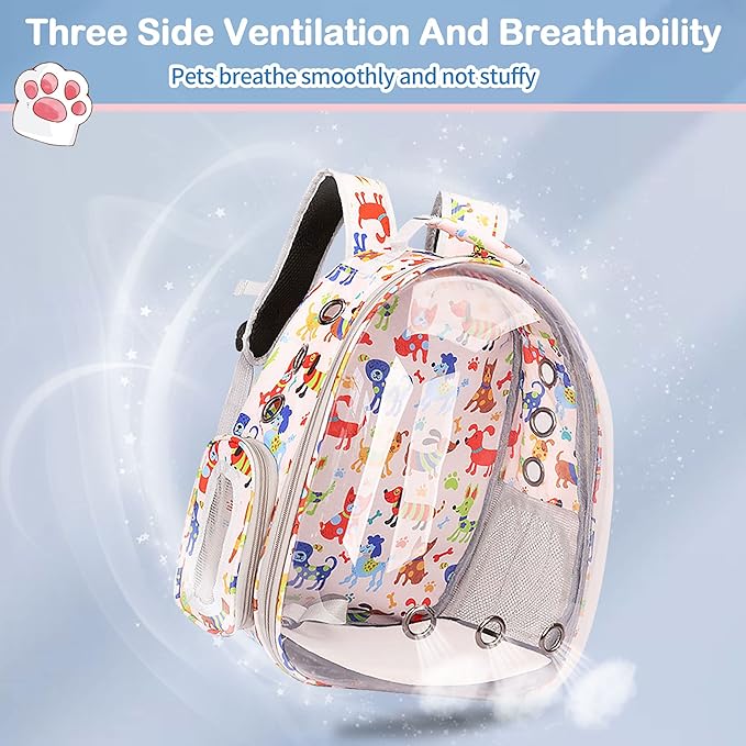 Cat Backpack Carrier Bubble Bag Space Capsule Pet Carrier Dog Hiking Backpack