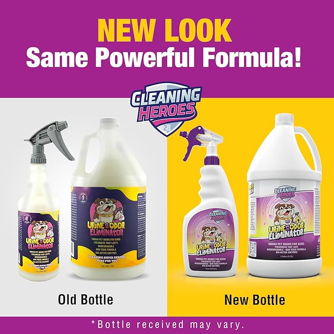 Pet Carpet Cleaner & Urine Odor Eliminator for Strong Odor 32oz Enzyme