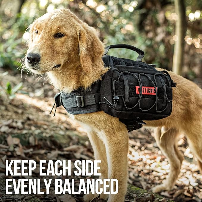 OneTigris Dog Backpack MAMMOTH for Medium & Large Dogs