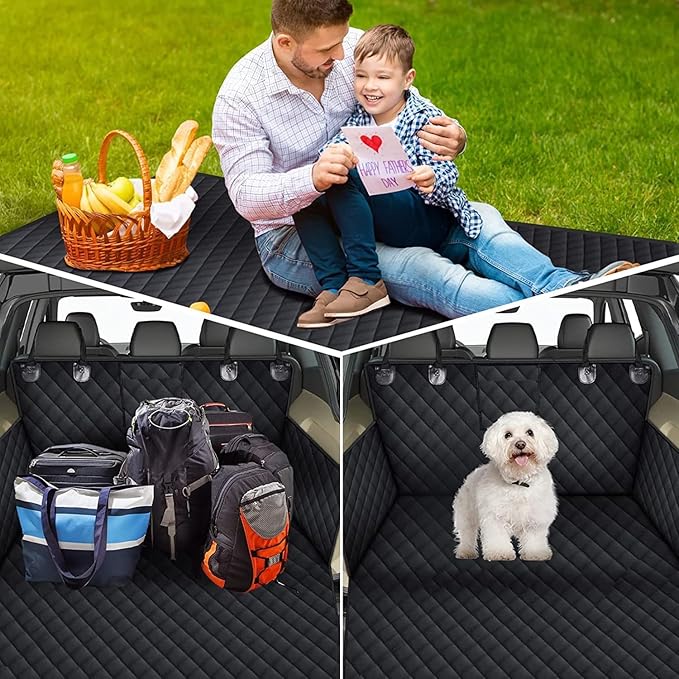 SUV Cargo Liner for Dogs Waterproof Pet Cargo Cover