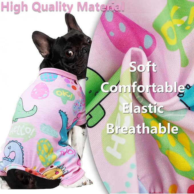 Dog Pajamas Spring Summer Dog Clothes for Small