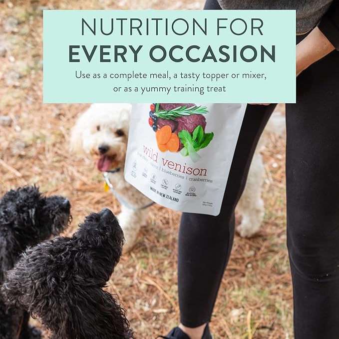 WOOF Freeze Dried Dog Food Treats,2.2 lb