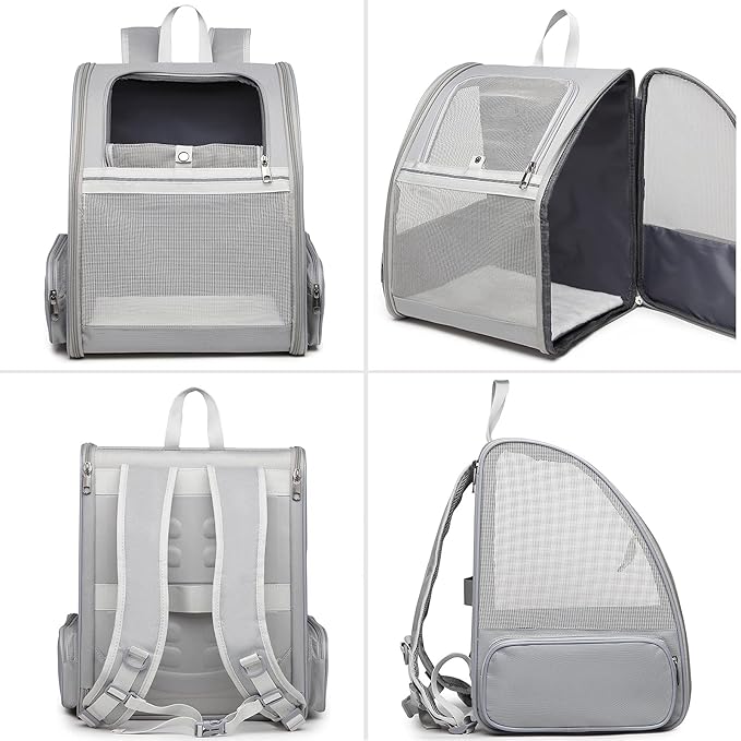 Texsens Pet Backpack Carrier for Small Cats Dogs