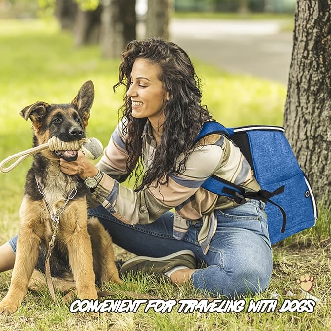 BAGLHER 丨Dog Travel Bag Backpack 2 Silicone 2 Food