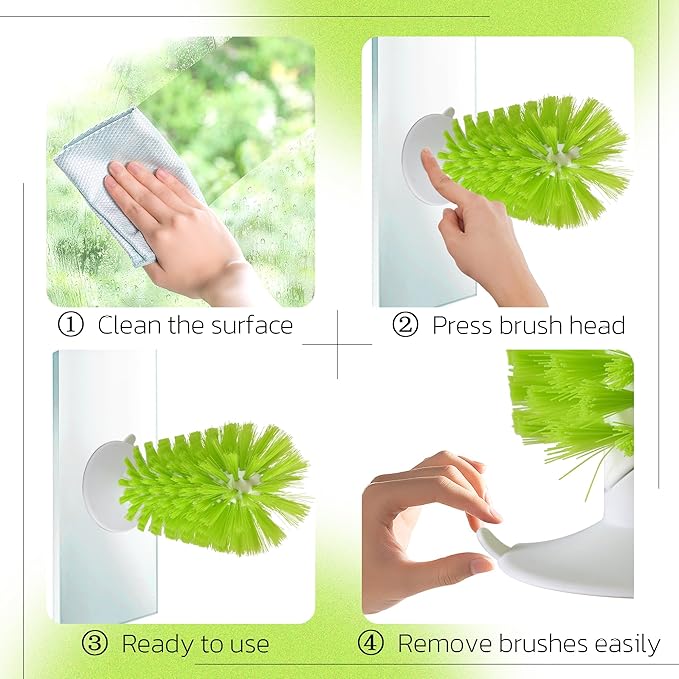 Turtle Brush with Suction Cup