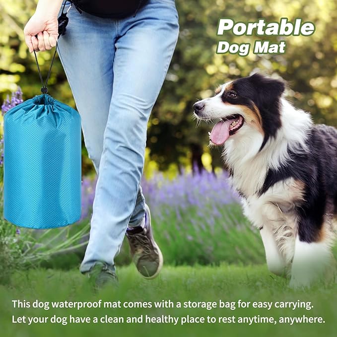 YUEPET 47"×27" Waterproof Outdoor Dog Bed